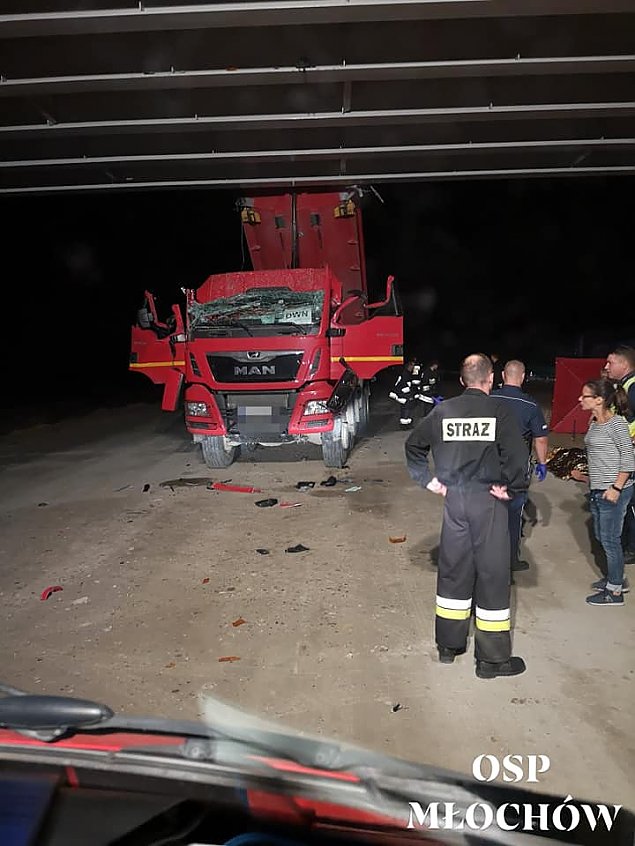 Tragedia na budowie S8