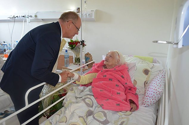 Setne urodziny mieszkanki Walendowa