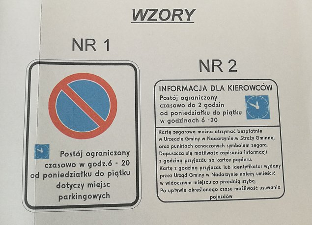 Parkowanie tylko z kartą zegarową. "Nie rozumiem zdziwienia"