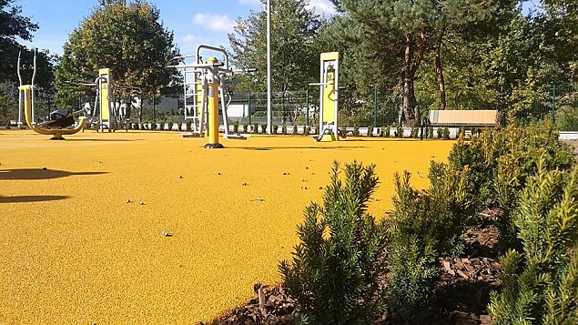 Centrum Wolicy wypiękniało. Minipark otwarty