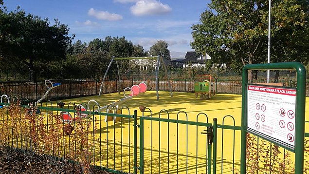 Centrum Wolicy wypiękniało. Minipark otwarty