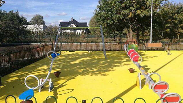Centrum Wolicy wypiękniało. Minipark otwarty