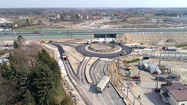 Nadarzyński węzeł jest już gotowy. Kiedy otwarcie?