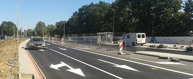 Światowida coraz szersza. Tramwaj przed terminem?