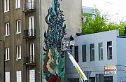 Ryby na ścianie. Nowy mural na Mirowie