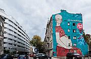 Mural z przesłaniem ozdobił Mirów. "Boskie Matki są wśród nas"