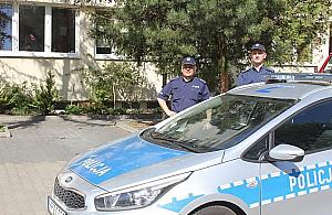 Policjanci pomogli zgubionym dziesięciolatkom