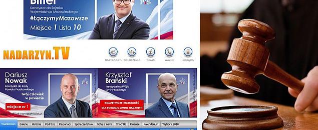 Reklamował PiS w czasie ciszy wyborczej. Sąd: "Jest niewinny"