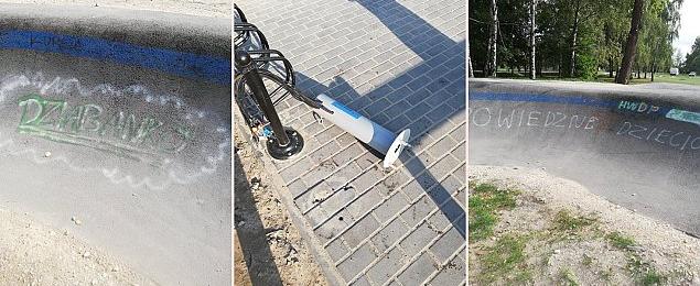 Pumptrack niszczony przez wandali. "Nie przetrwa do wiosny"