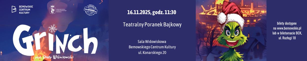 teatralny poranek bajkowy grinch 1