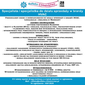 refleks chlodnictwo praca 1 0