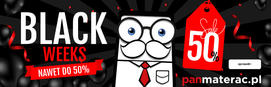 pan materac black week 2025 2