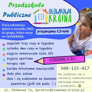 olowkowa kraina rekrutacja 0