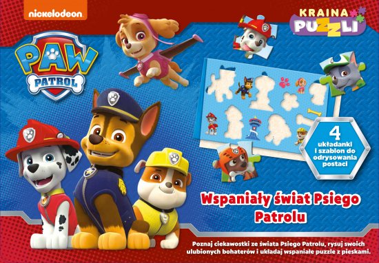 Psi Patrol. Kraina puzzli. Wspania�y �wiat Psiego Patrolu