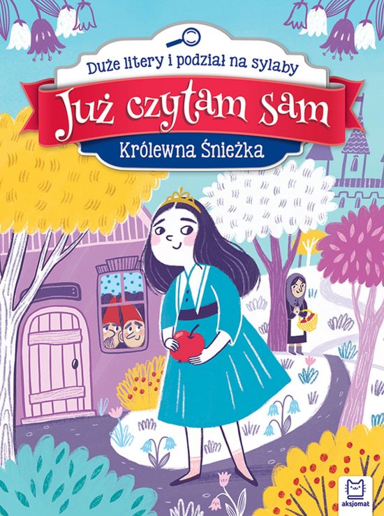 Ju� czytam sam. Kr�lewna �nie�ka. Du�e litery i podzia� na sylaby
