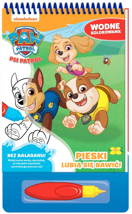 Psi Patrol. Wodne kolorowanie cz. 11 Pieski kochaj� sport!