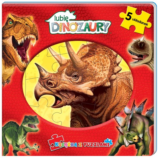 Moje Dinozaury. Ksi��ka z puzzlami