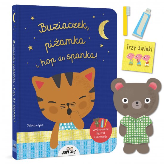 Buziaczek, pi�amka i hop do spanka!
