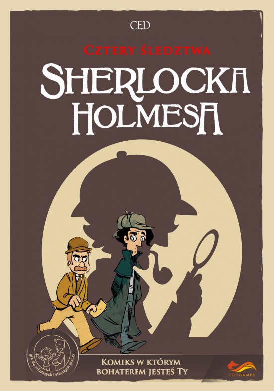 Komiks paragrafowy. Cztery �ledztwa Sherlocka Holmesa