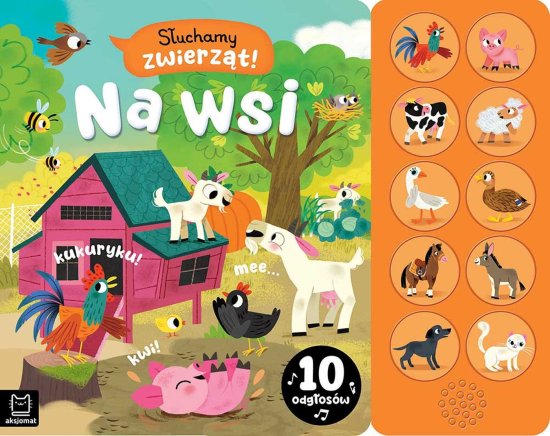 S�uchamy zwierz�t! Na wsi. 10 odg�os�w