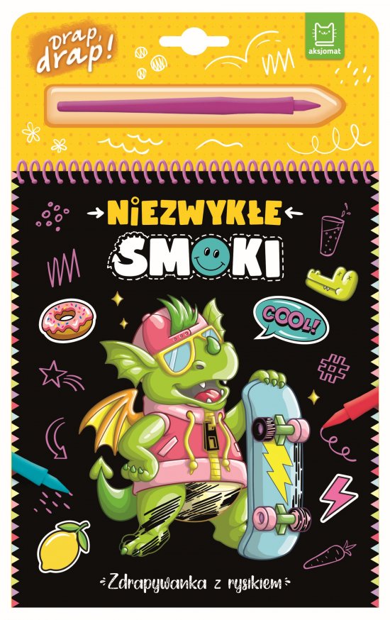 Niezwyk�e smoki. Zdrapywanka z rysikiem