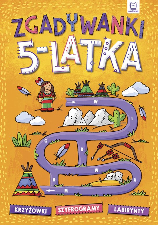 Zgadywanki 5-latka. krzy��wki, szyfrogramy, labirynty