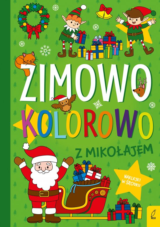 Zimowo, kolorowo. Z Miko�ajem
