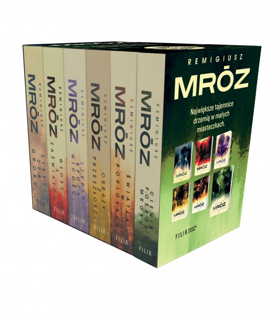 Pakiet: Listy zza grobu / G�osy z za�wiat�w / Szepty spoza nico�ci / Obrazy z przesz�o�ci / �wiat�a w popio�ach / Cienie po�r�d mroku