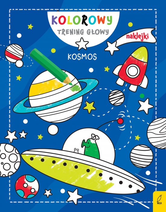 Kolorowy trening g�owy. Kosmos