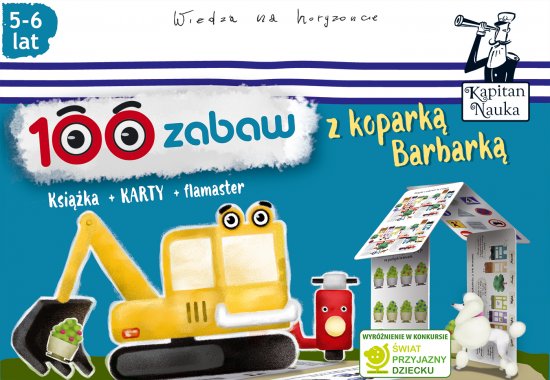 Kapitan Nauka 100 zabaw z kopark� Barbark� (5-6 lat). Nowa edycja