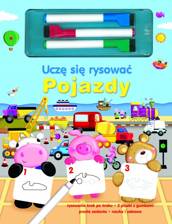 Pojazdy. Ucz� si� rysowa�