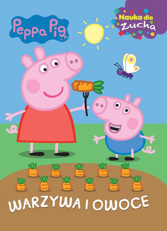 Peppa Pig Nauka dla zucha Warzywa i owoce