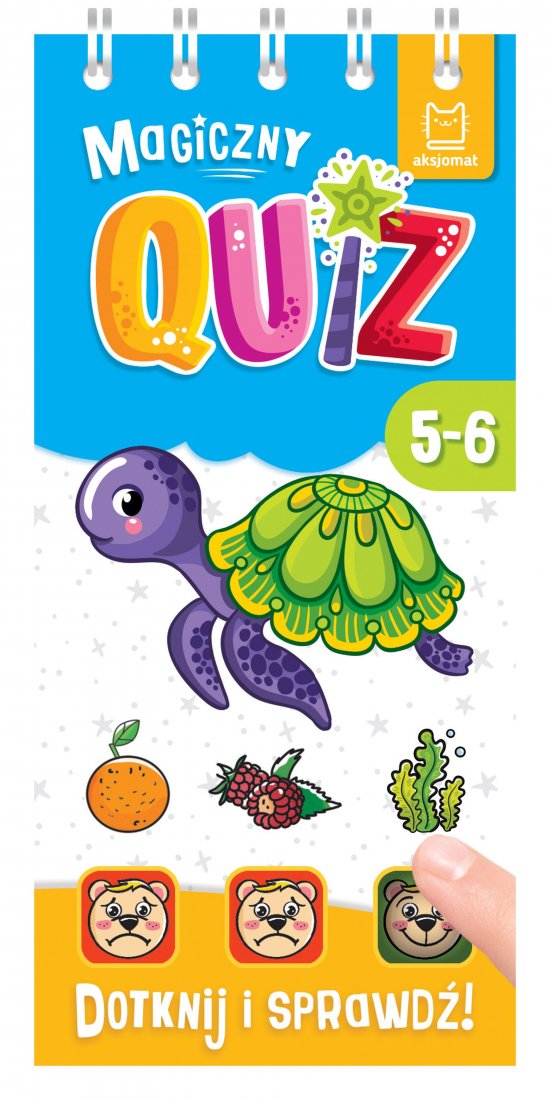 Magiczny quiz z ��wikiem. Dotknij i sprawd�, od 5 lat