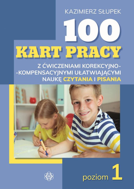 100 kart pracy z �wiczeniami korekcyjno-kompensacyjnymi u�atwiaj�cymi nauk� czytania i pisania. Poziom 1