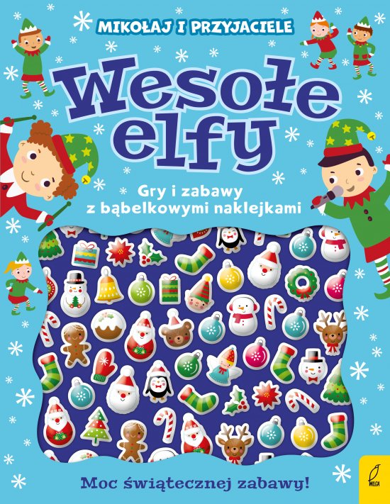 Wypuk�e naklejki. Weso�e elfy