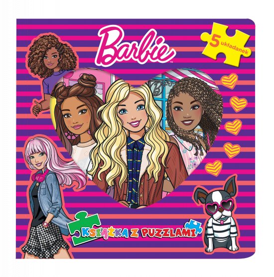 Barbie. Ksi��ka z puzzlami