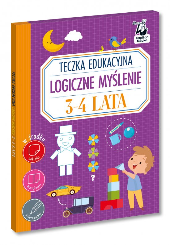 Teczka edukacyjna. Logiczne my�lenie. 3-4 lata. Kapitan Nauka
