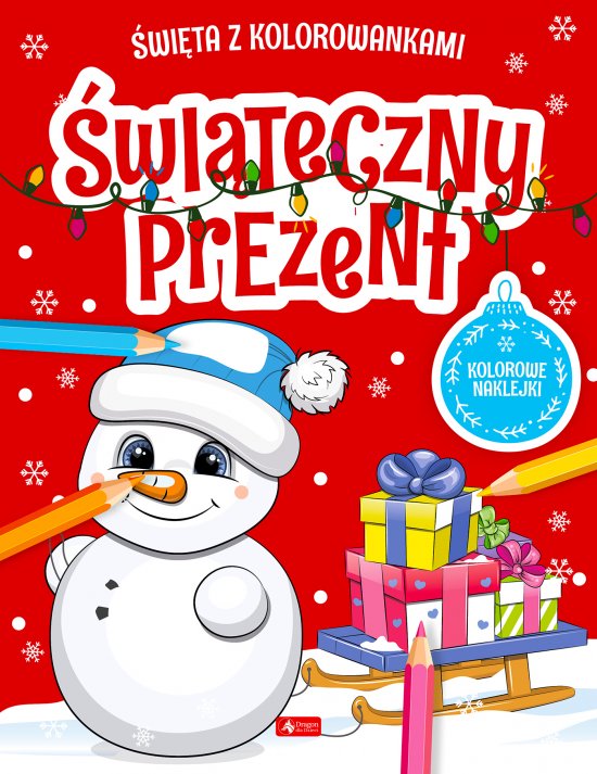 �wi�ta z kolorowankami. �wi�teczny prezent