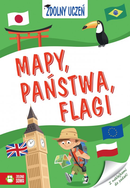 Zdolny ucze�. Mapy, pa�stwa, flagi