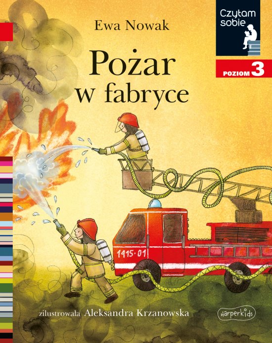 Po�ar w fabryce. Czytam sobie. Poziom 3