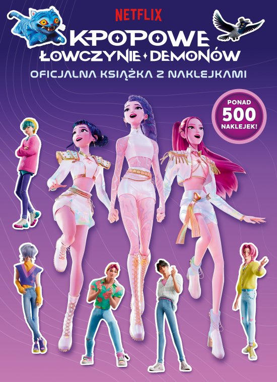 K-popowe �owczynie demon�w. Oficjalna ksi��ka z naklejkami