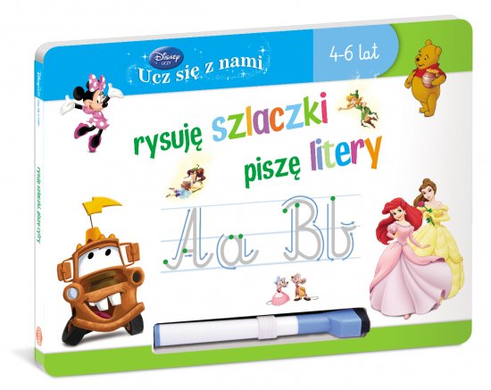 Disney Ucz si� z nami. Rysuj� szlaczki pisz� litery