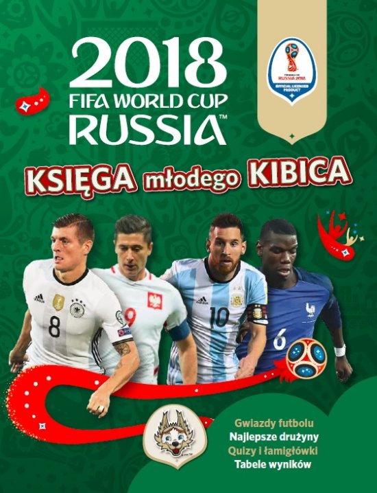FIFA Ksi�ga M�odego Kibica World Cup Russia 2018