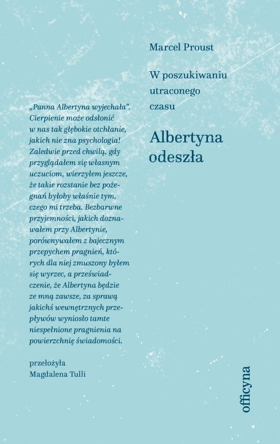Albertyna odesz�a