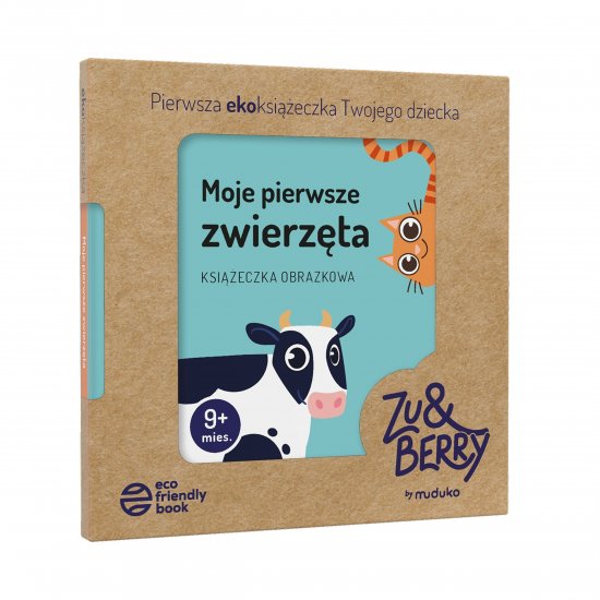 Moje pierwsze zwierz�ta. Ksi��eczka obrazkowa 9 miesi�cy+