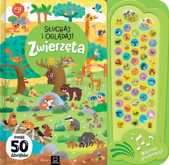 S�uchaj i ogl�daj! Zwierz�ta. Ponad 50 d�wi�k�w