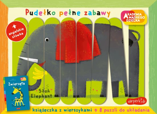 Zwierz�ta. Akademia m�drego dziecka. Pude�ko pe�ne zabawy