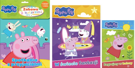 Peppa Pig. Zabawa z kolorami. Spotkania z przyjaci�mi
