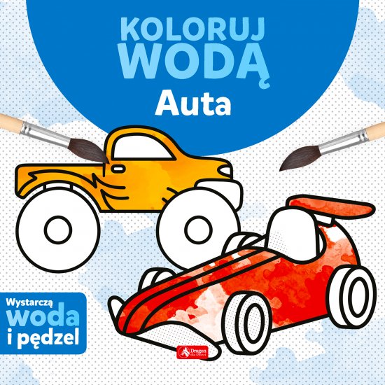 Koloruj wod�. Auta