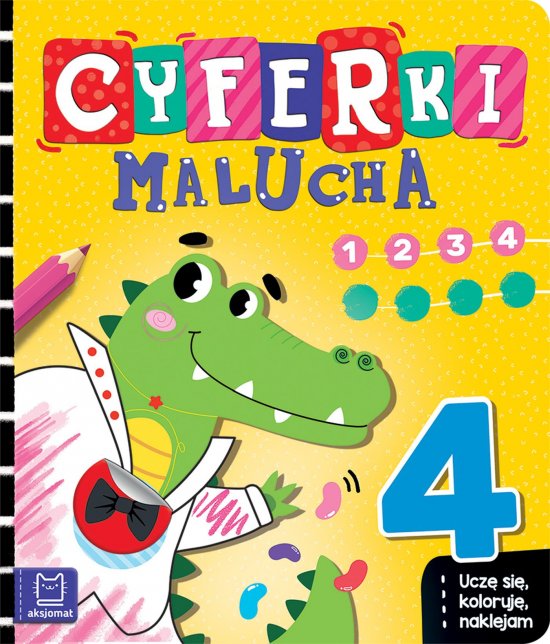 Cyferki. Ucz� si�, koloruj�, naklejam